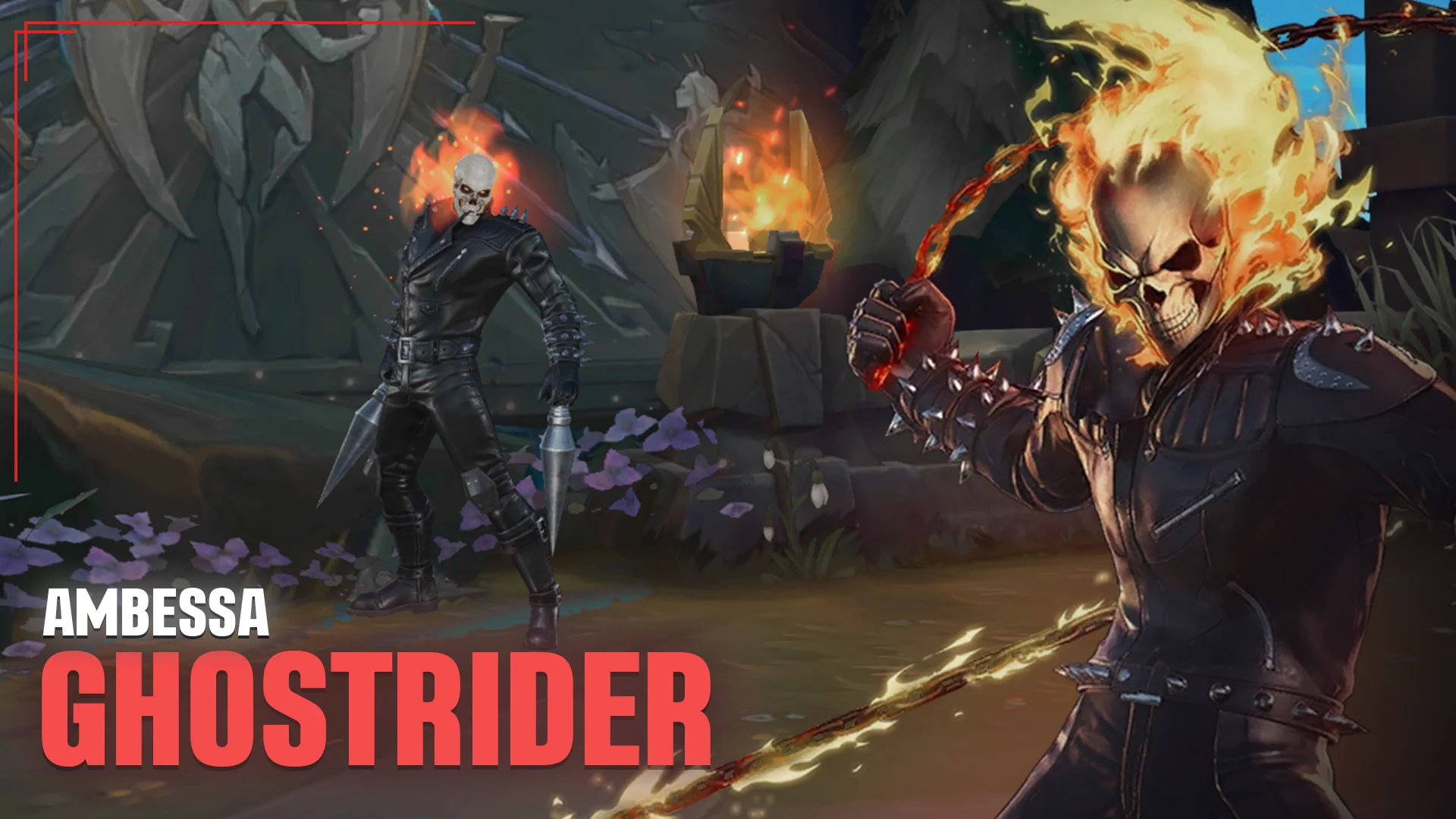 Ghostrider - Ambessa | Divine Skins